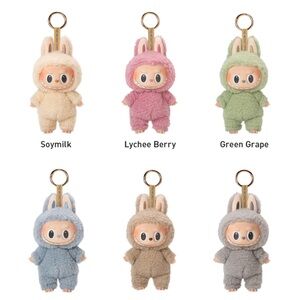 Authentic Popmart macaron labubus!- Soymilk, Lychee Berry, Green Grape